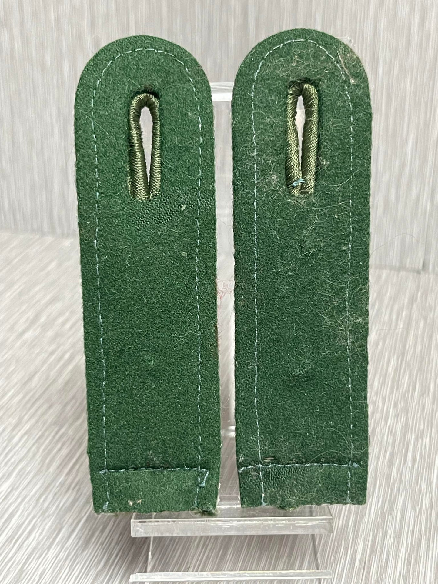 GERMAN WW2 CUSTOMS MATCHING SEW-IN VARIANT SHOULDER BOARDS