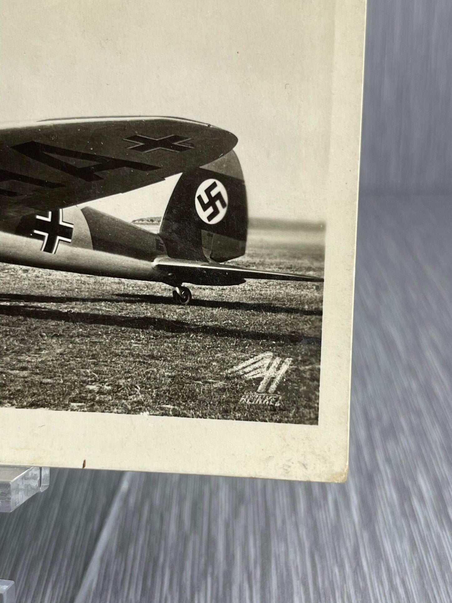 GERMAN WW2 HEINKEL HE111 MEDIUM BOMBER REAL PHOTO POSTACARD (RPPC)