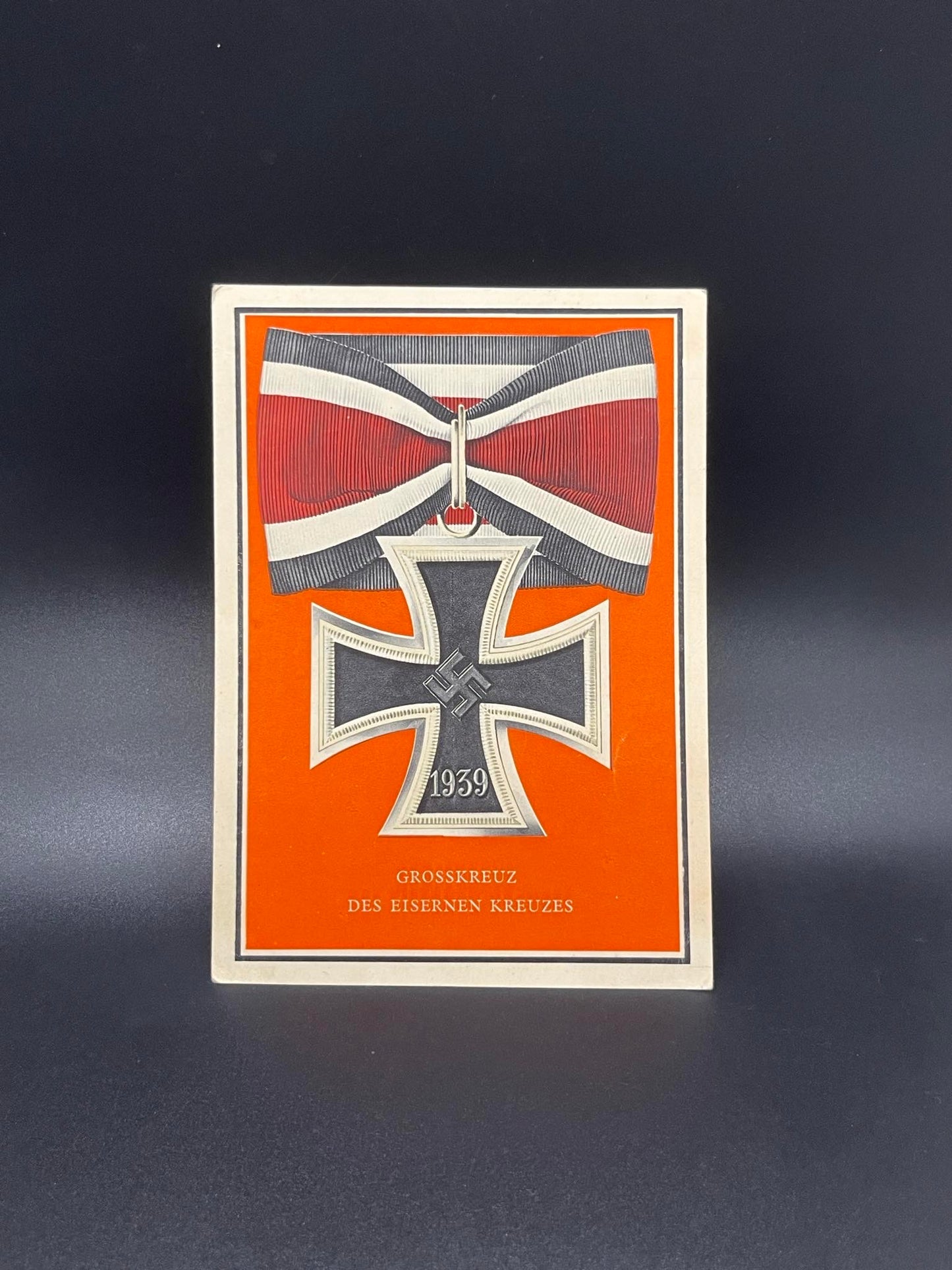 GERMAN WW2 1939 KNIGHT’S CROSS OF THE IRON CROSS POSTCARD