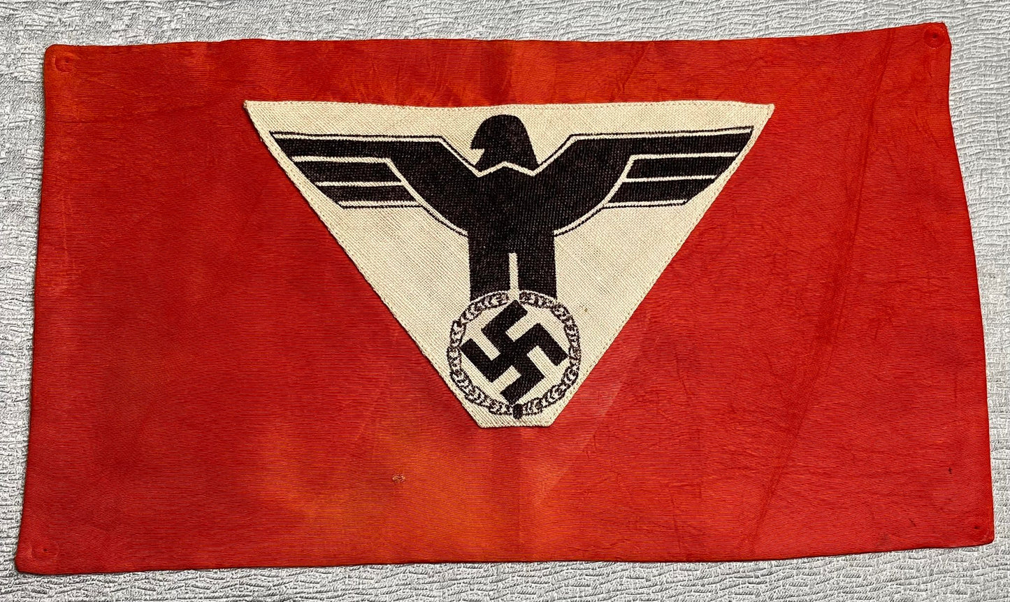GERMAN WW2 EARLY PRE WAR AUTOMOTIVE ORGANIZATION FLAG