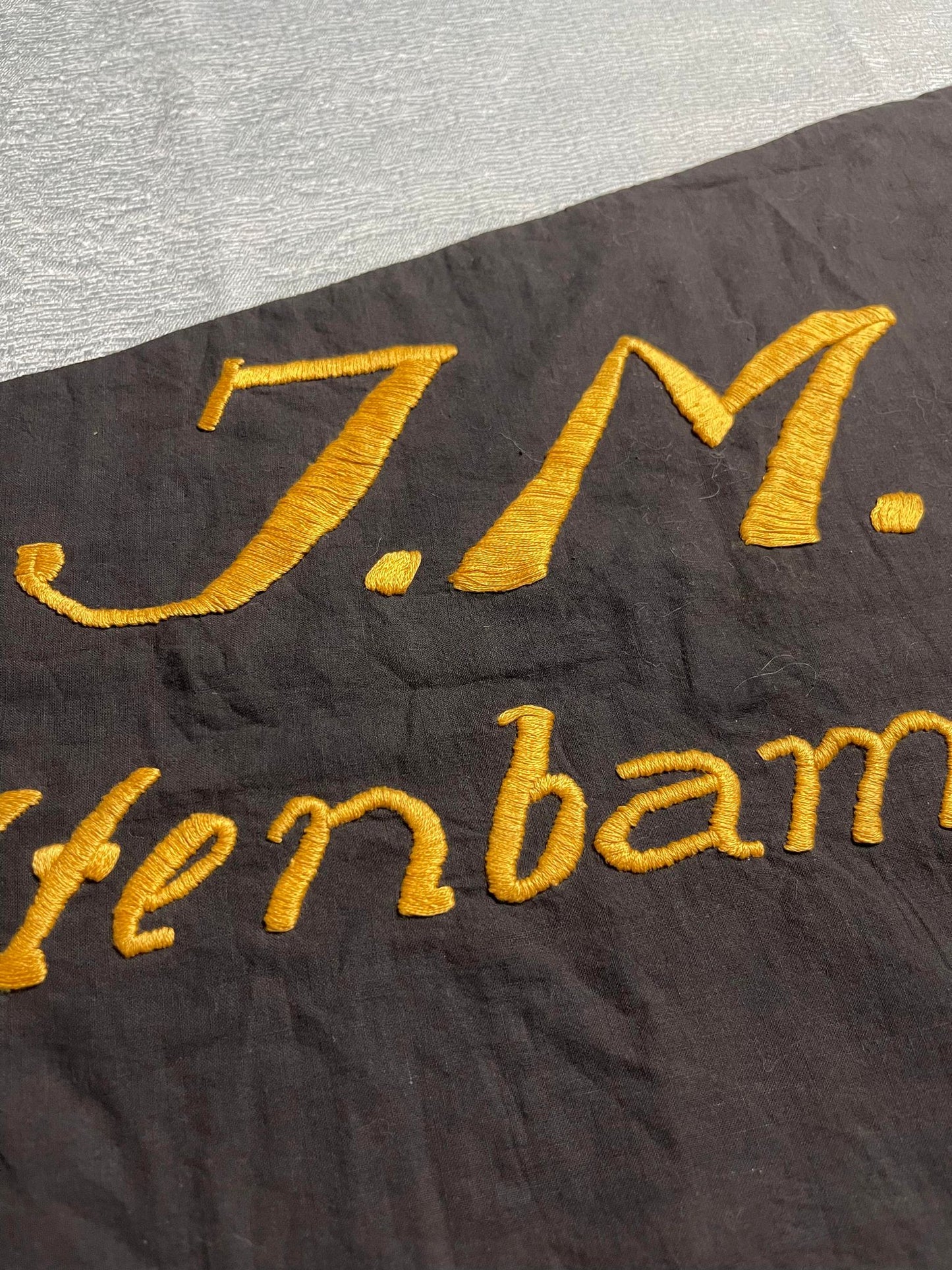 GERMAN WW2 DEUTSCHE JUNGMADELBUND (JM) PENNANT OF ALTENBAMBERG