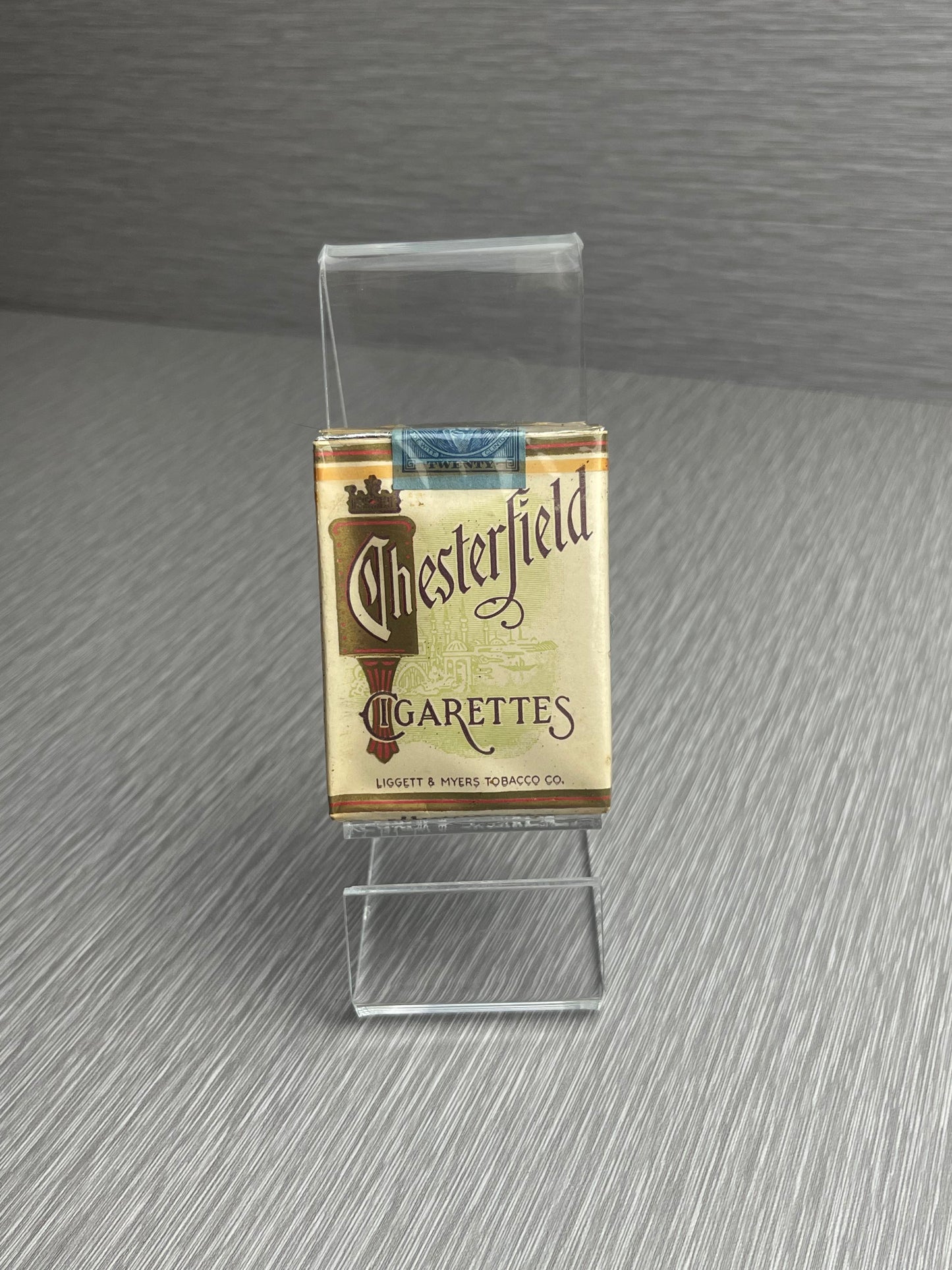 CHESTERFIELD 1947 UNOPENED & SEALED PACK OF 20 CIGARETTES SERIES 117