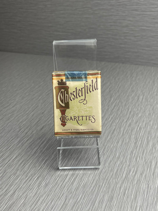 CHESTERFIELD 1947 UNOPENED & SEALED PACK OF 20 CIGARETTES SERIES 117