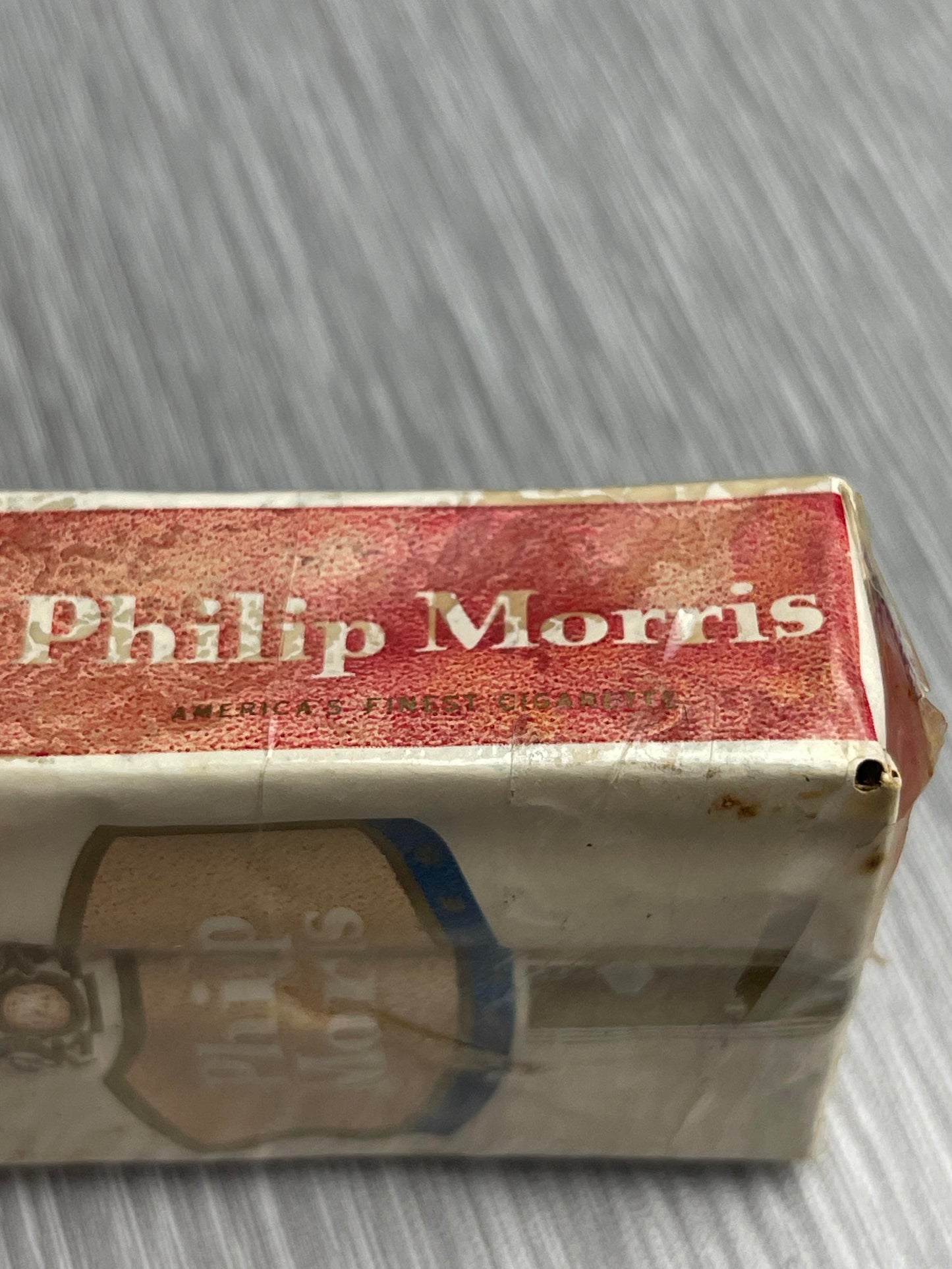 PHILIP MORRIS UNOPENED & SEALED PACK OF 20 "AMERICA'S FINEST CIGARETTES" EARLY/MID CENTURY