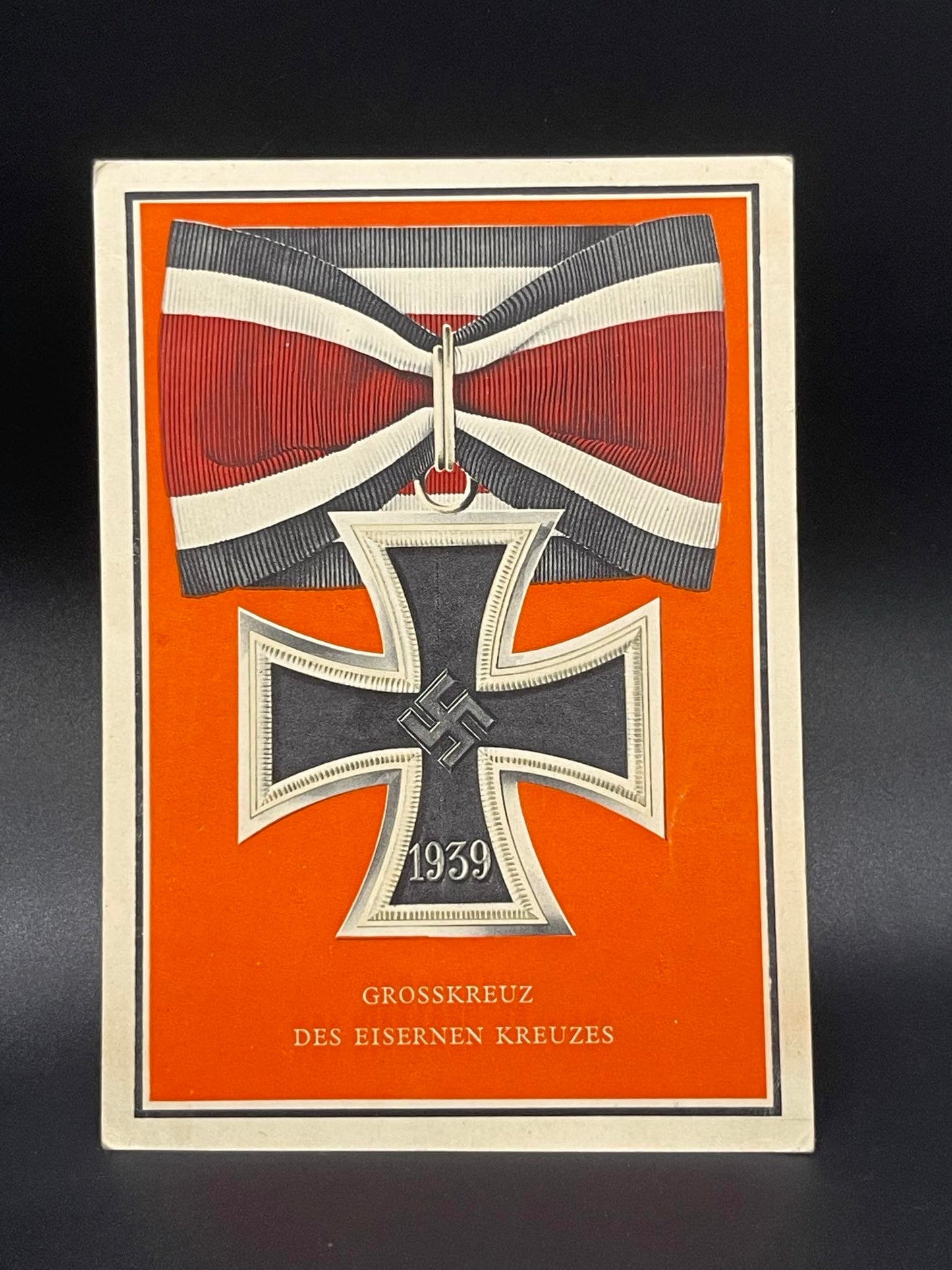 GERMAN WW2 1939 KNIGHT’S CROSS OF THE IRON CROSS POSTCARD