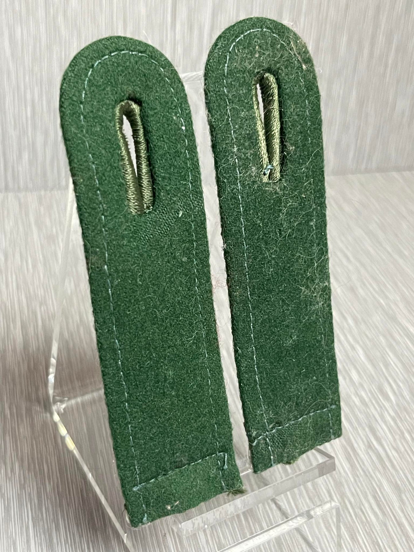 GERMAN WW2 CUSTOMS MATCHING SEW-IN VARIANT SHOULDER BOARDS
