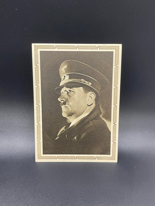 GERMAN WW2 ADOLF HITLER "DER FUHRER" 50TH BIRTHDAY POSTCARD